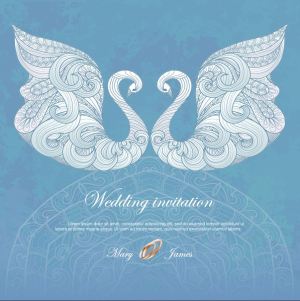 Wedding-invitation-with-swans-free-vector-0422